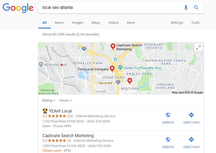 local seo atlanta